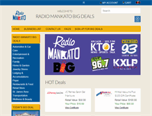 Tablet Screenshot of mankato.bigdealsmedia.net